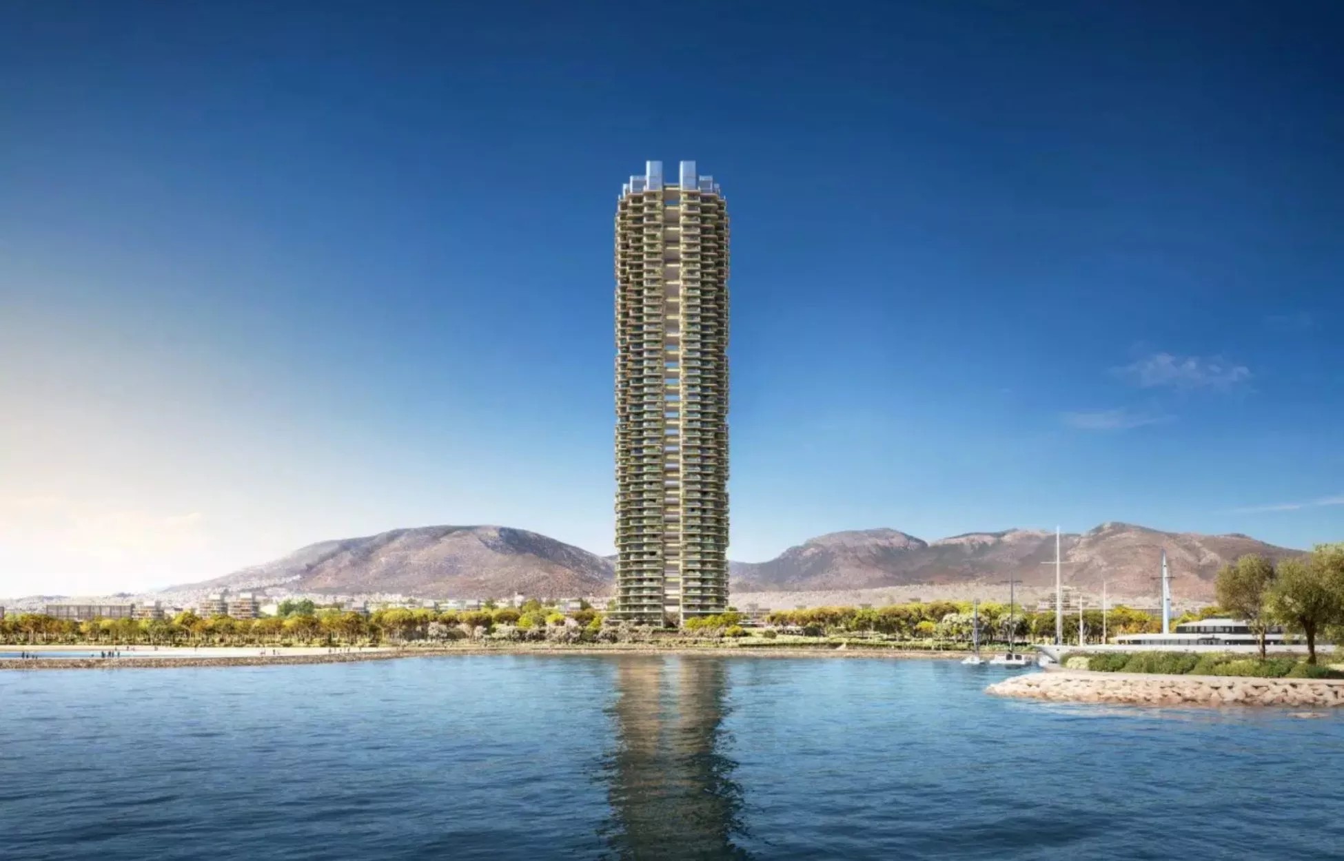 Ο Riviera Tower είναι πλέον το υψηλότερο κτίριο της χώρας – ξεπέρασε τον Πύργο Αθηνών