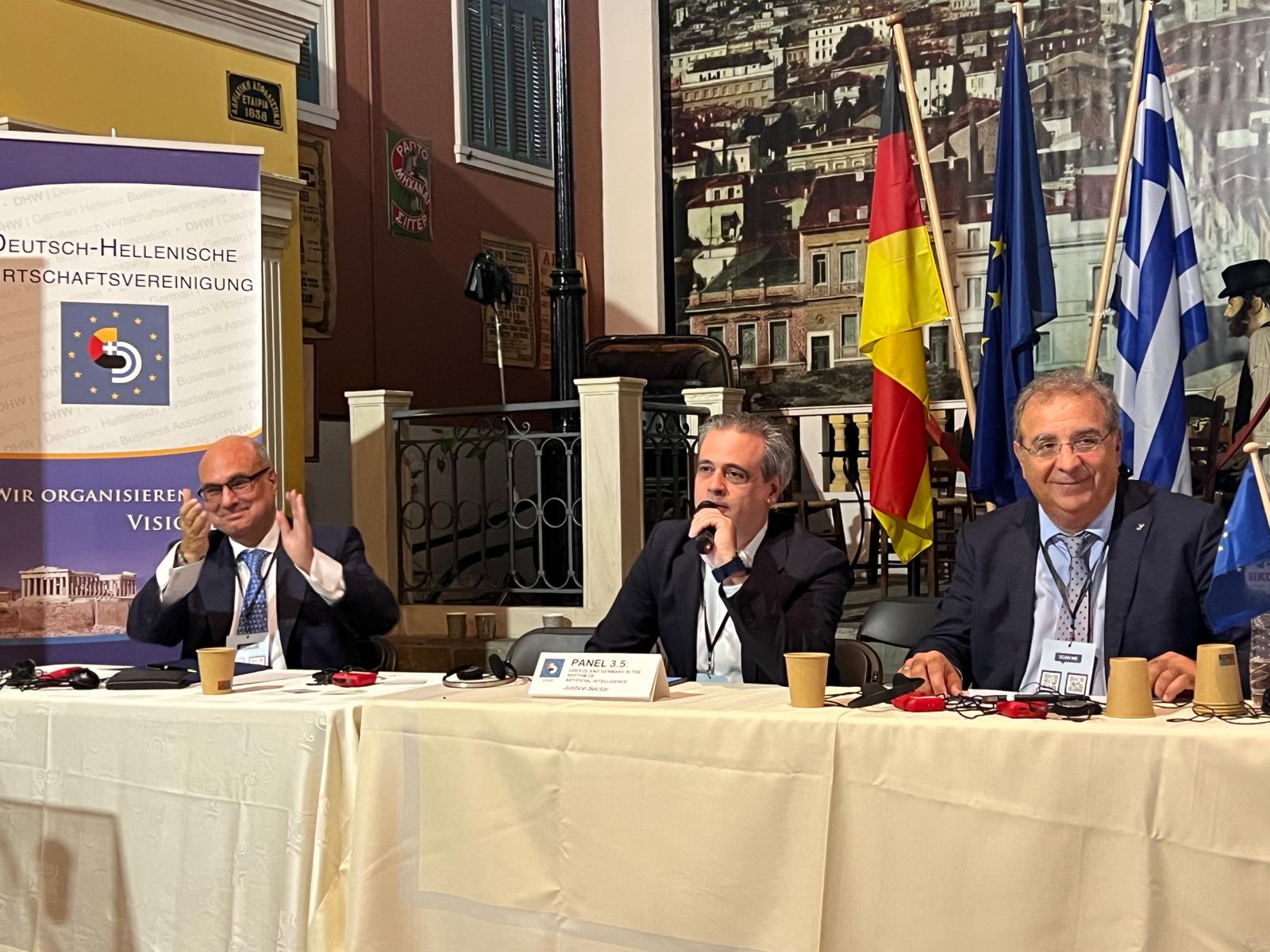 Η  Ημερίδα του  Γερμανο- Ελληνικού Επιχειρηματικού Συνδέσμου (DHW) στο Κέντρο Πολιτισμού  «Μελίνα»